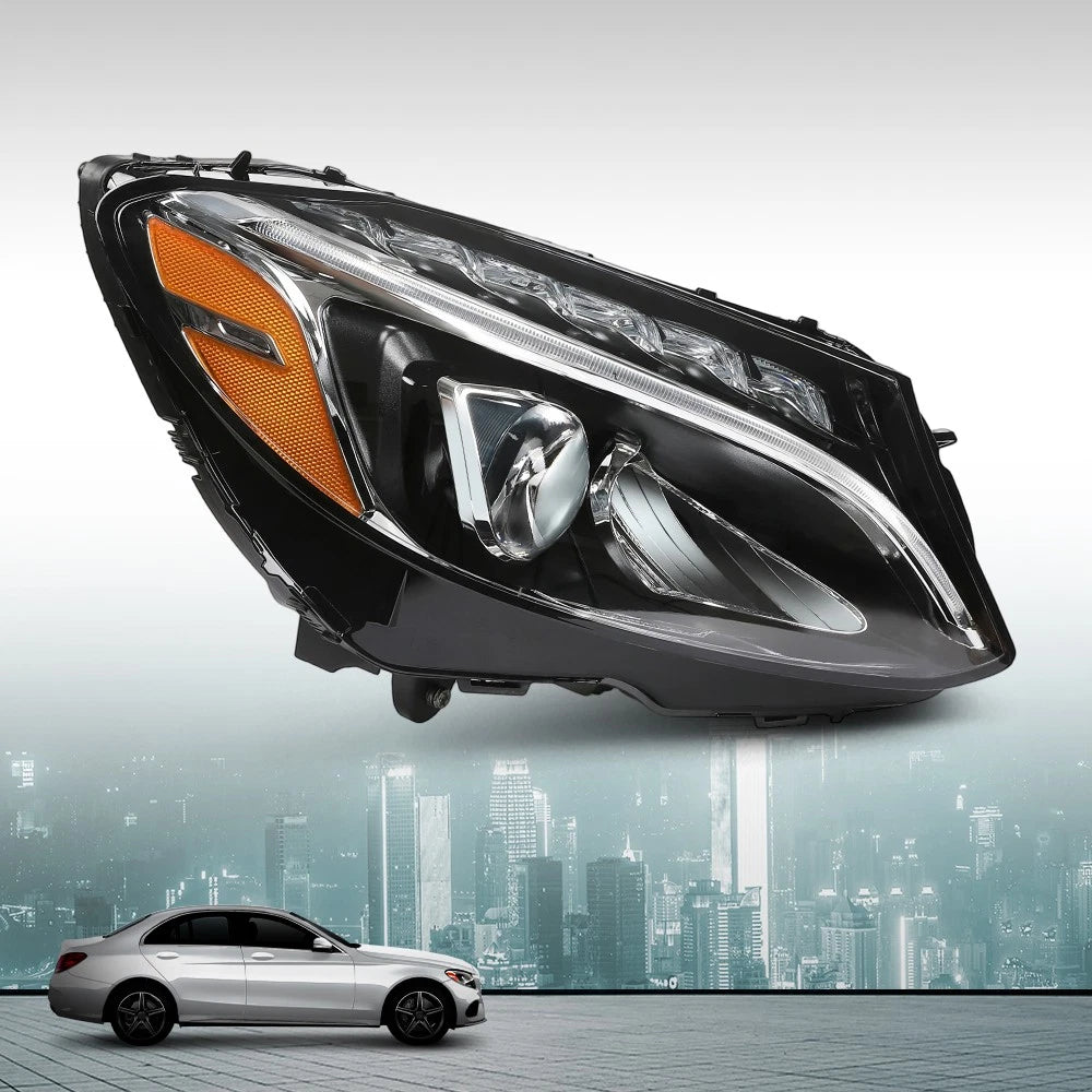 LED Headlight Right Side for Mercedes Benz C-Class W205 (2015–2018)