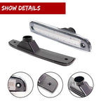 2X Clear Front Side Corner Parking Marker Light Housings for Jeep Cherokee (1997–2001)