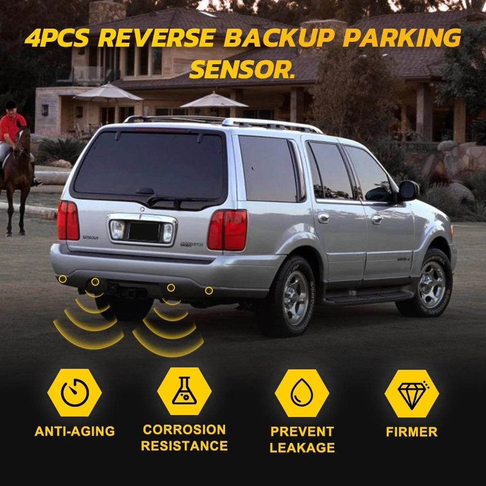 Set of 4 Reverse Backup Parking Assist Sensors for Ford F150 F250 F350