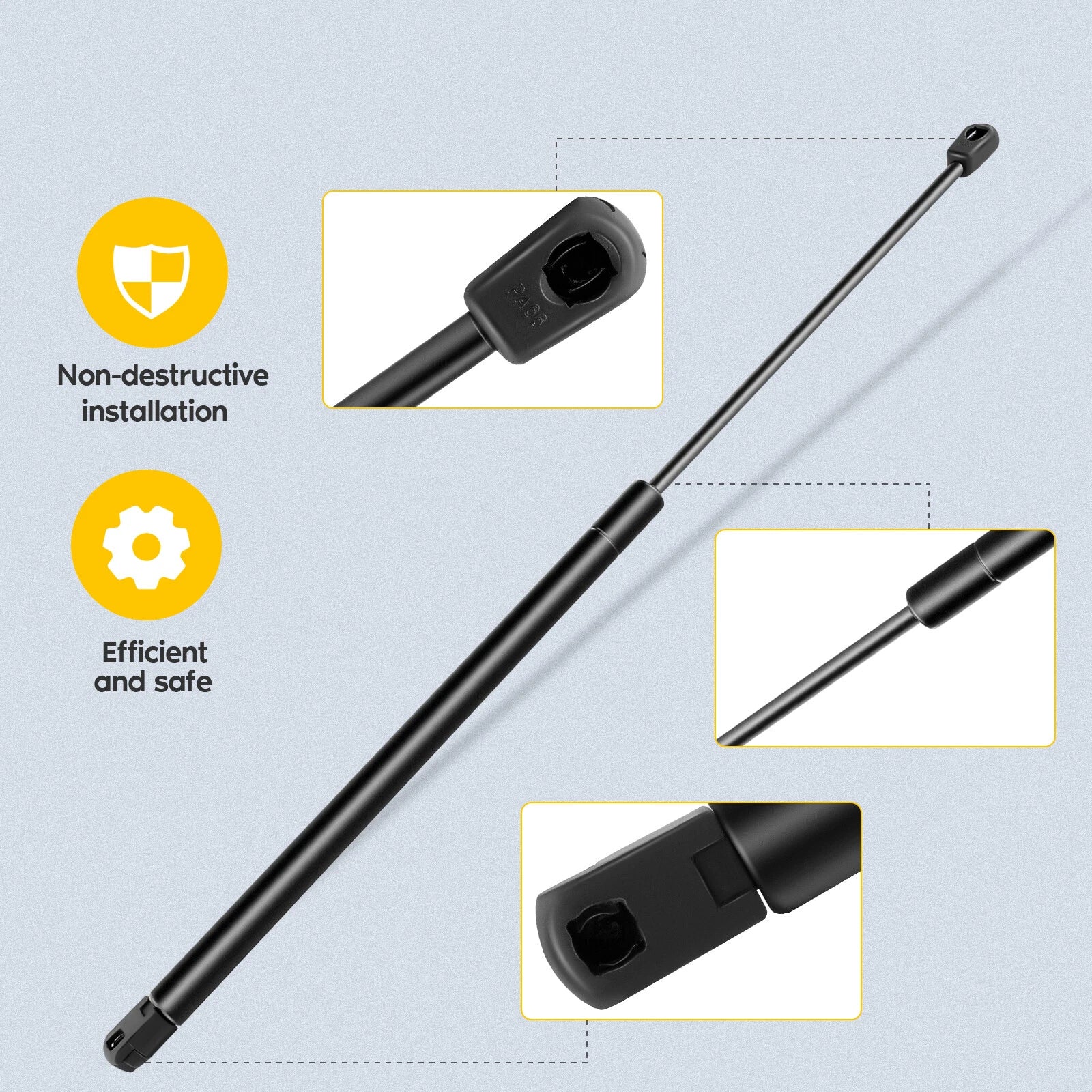 2X Front Hood Lift Supports for Ford Taurus Mercury Sable (2000–2006)