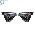 LED Black Headlight Set for Chevy Trax (2024–2025) W/ LED DRL Projector LH+RH