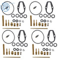 Set of 4 Carburetor Rebuild Repair Kits for Honda CB550 CB550F CB550K (1974–1976)
