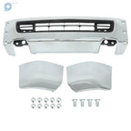 Steel Front Bumper for Nissan NV1500 NV2500 NV3500 (2012–2021) Chrome