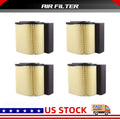 Set of 4 Engine Air Filters for Ford 6.7L Power Stroke (2011–2023) FA1927 HC3Z-9601-A