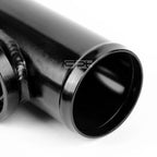 Dual SSQV Sequential 2.5" Turbo Charger Blow Off Valve Flange Adapter Pipe