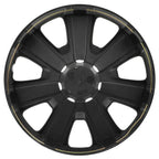 Set of 4 Snap On 15" Silver Wheel Covers Hub Caps for R15 Tire & Rim