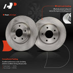 Front Disc Brake Rotors & Ceramic Pads for Nissan Altima (2013–2023)