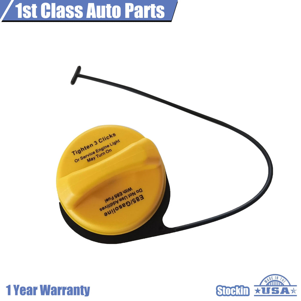 Yellow Fuel Tank Gas Cap for Chevy Silverado Avalanche Tahoe Cadillac GMC