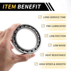 Deep Groove Ball Bearing 65x90x13mm for Scooter Skateboard (1 Pcs)