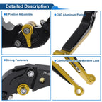 Adjustable Brake Clutch Lever for Honda CBR600RR (2007–2016)