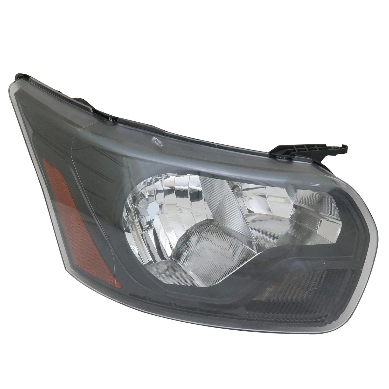 Passenger Side Headlight Assembly Replacement w Black Bezel for (2004–2010)
