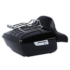 Chrome Rack Mount Dock for Harley CVO Road Street Glide (2014–2026)