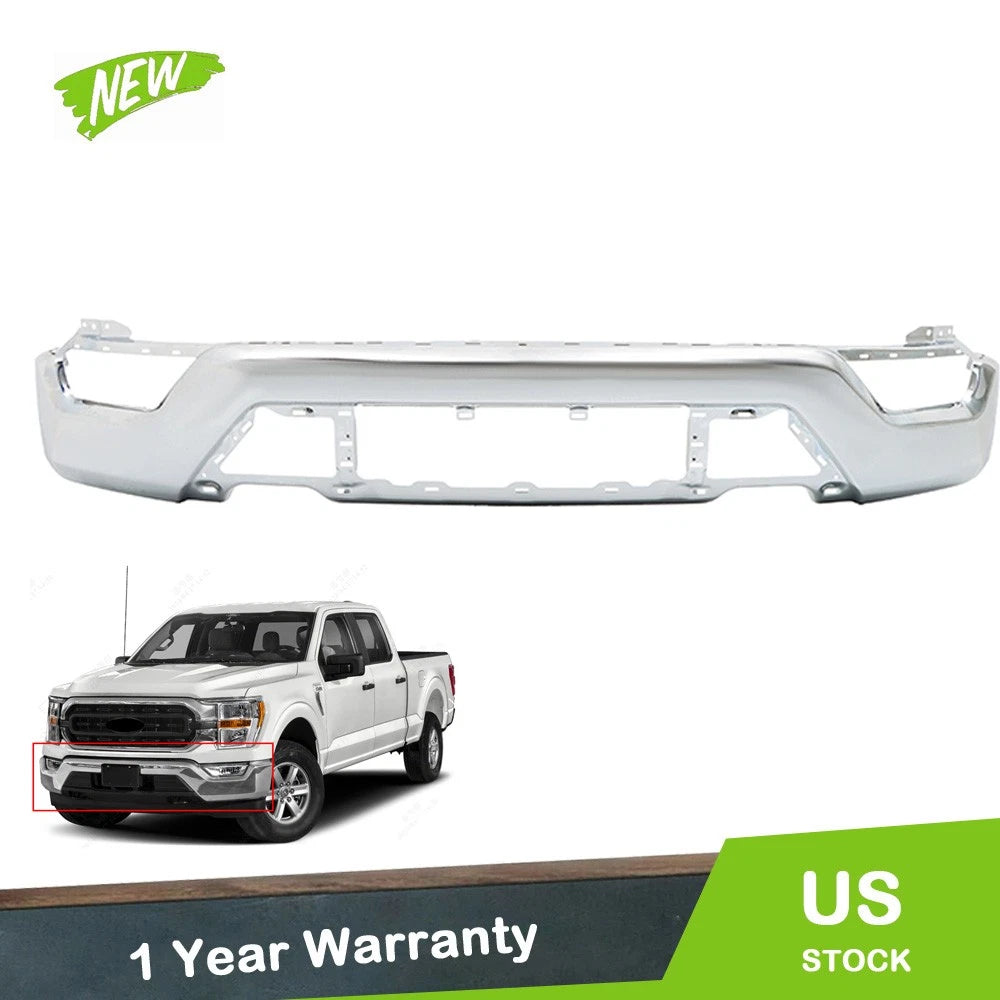 Front Bumper Chrome for Ford F-150 (2021–2023)