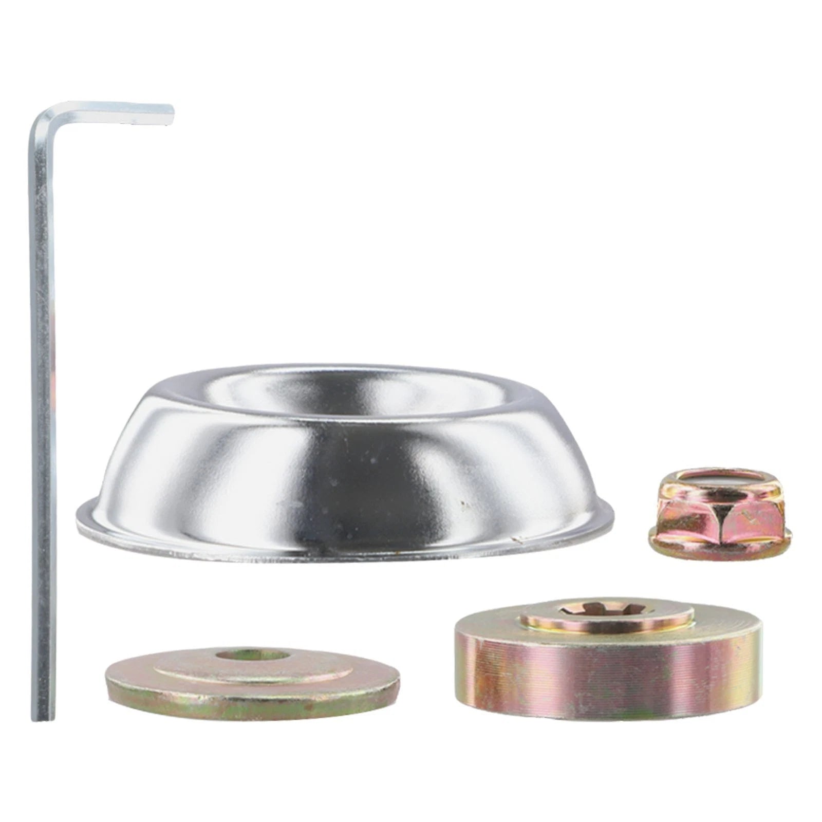 5 Piece Metal Gear Nut Set for Lawn Mowers (Compatible with )