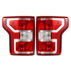 Pair Halogen Tail Light Lamps for Ford F-150 (2018–2020) w/ Bulb