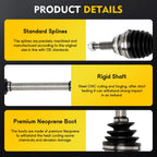 CV Axle Shaft Assembly for Toyota Sienna (2004–2010) Front Passenger