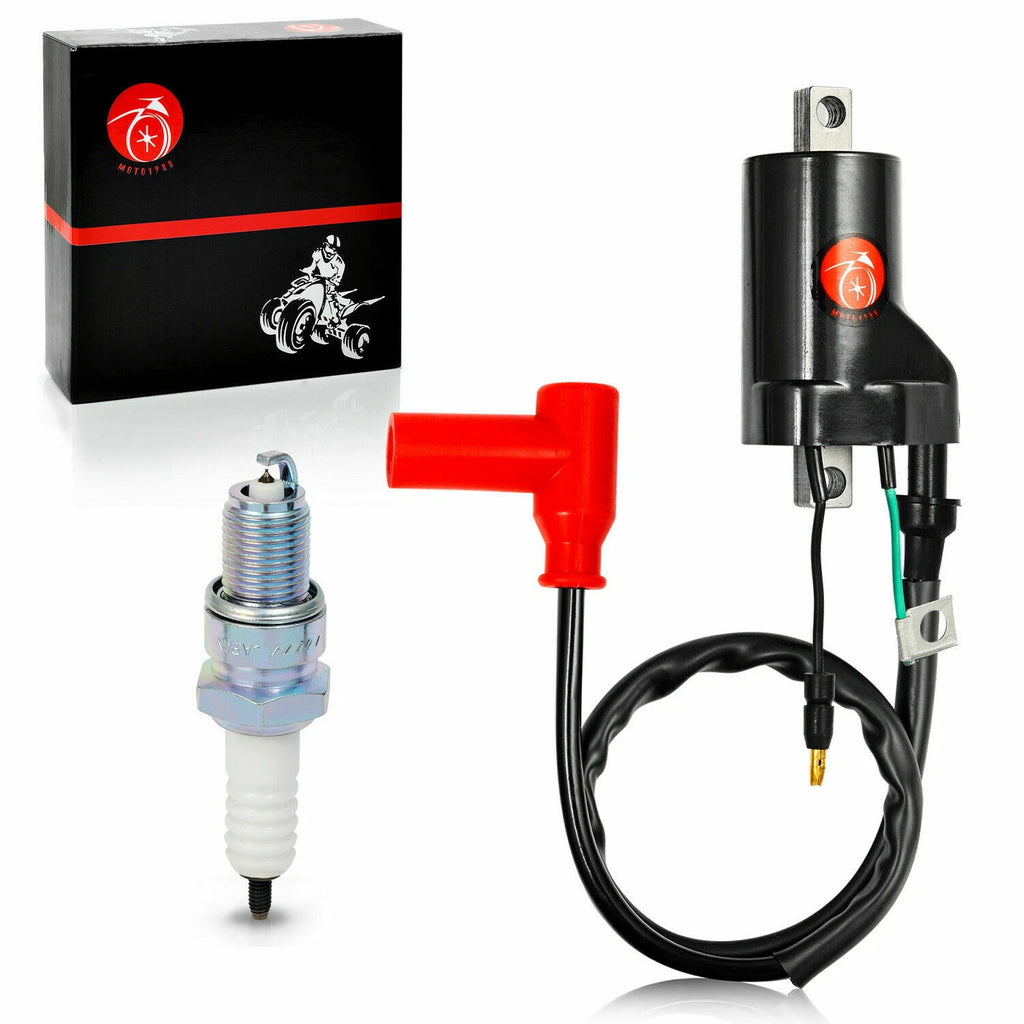 Ignition Coil & Spark Plug for Honda CR80R CR85R (1987–2007)