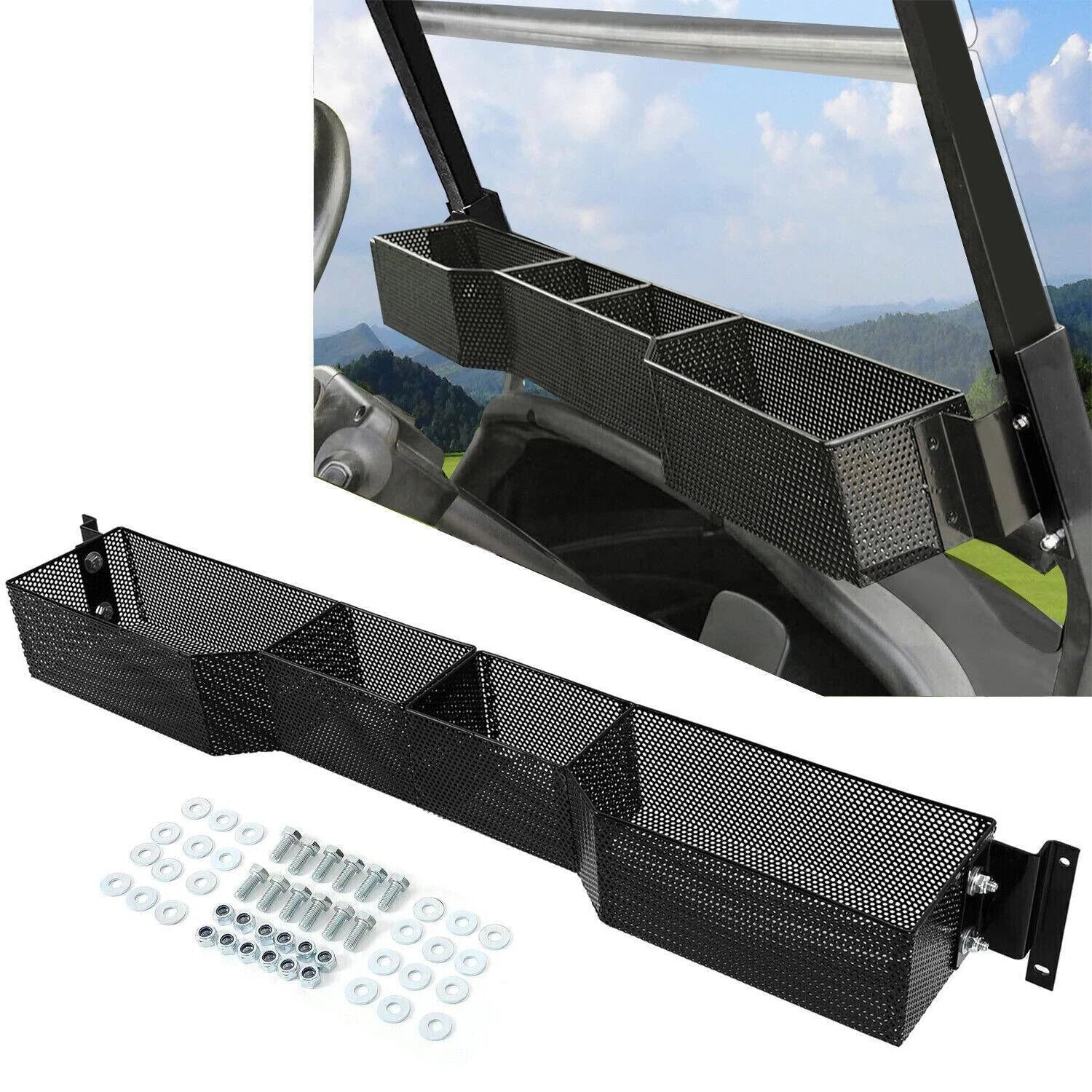 Front Inner Cargo Basket for Club Car Precedent (2004–Present)
