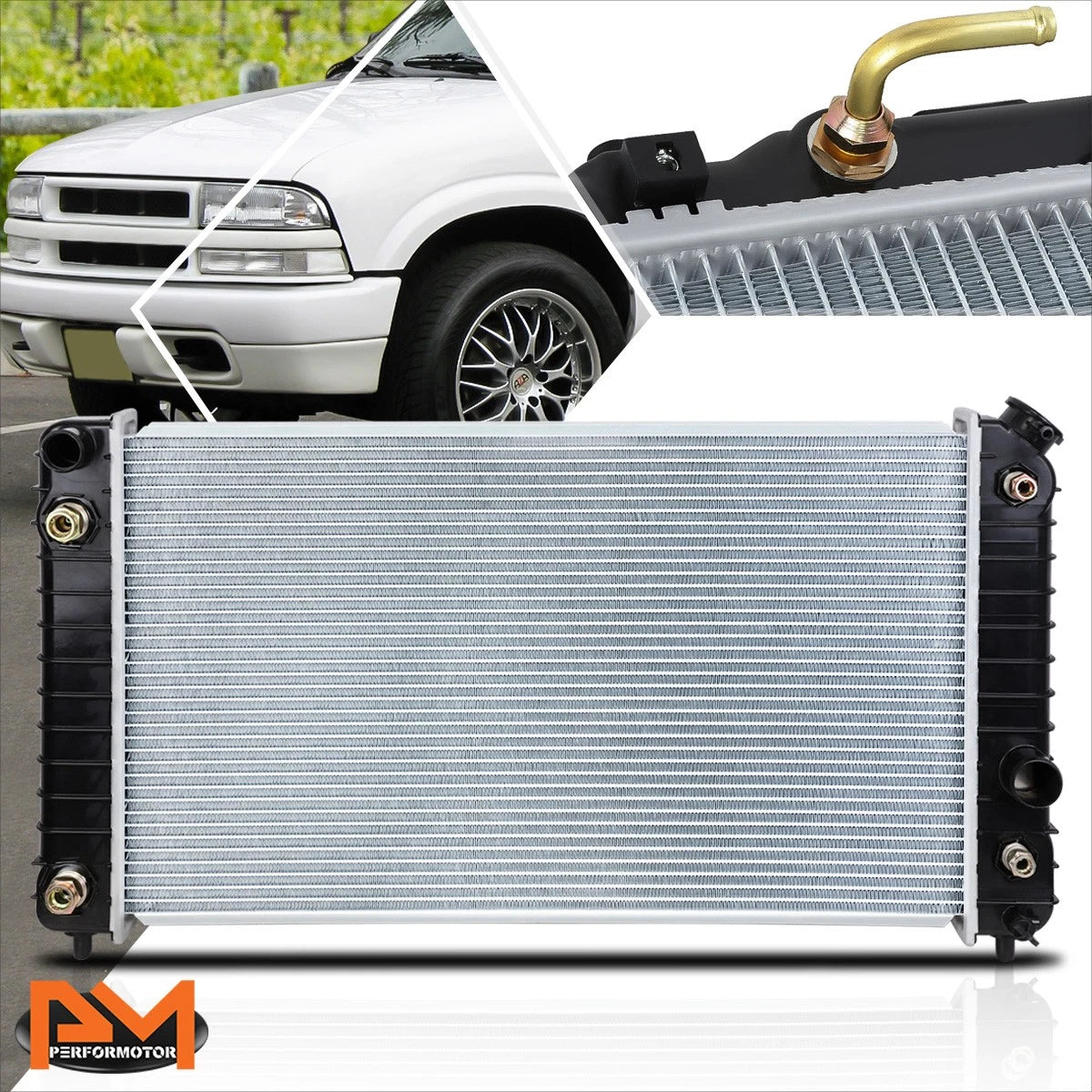 Aluminum Radiator for Chevy Blazer/GMC Sonoma (1996–2005) DPI-1826