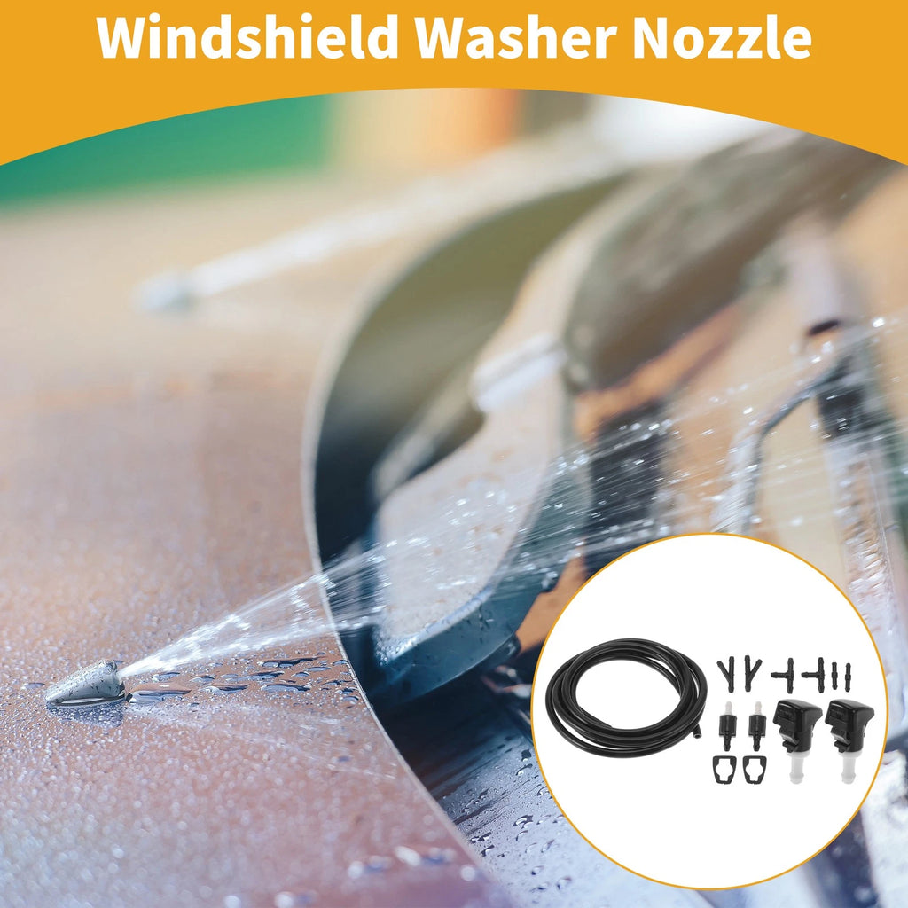 Windshield Washer Nozzle Kit for Jeep Compass (2007–2010) No. 5113049AA, Gaskets