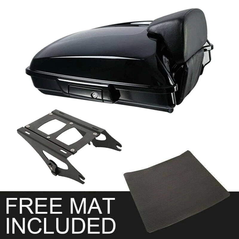 Razor Trunk Backrest Pad for Harley Touring Street Road Glide (2014–2026)