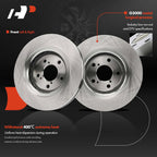Front Disc Brake Rotors for Honda Pilot (2016–2022) Odyssey (2015–2023)
