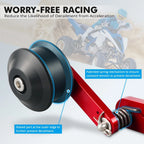 Chain Tensioner Footpegs Roller for Yamaha Raptor 700R (2006–2023)