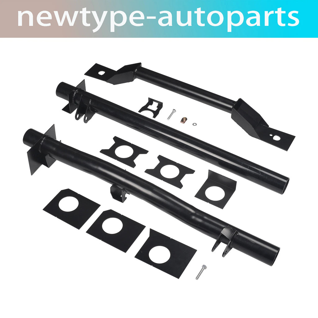 Front Rear Tank Support & Rear Shock Mount Crossmember Kit for Chevy GMC (1999–2006)