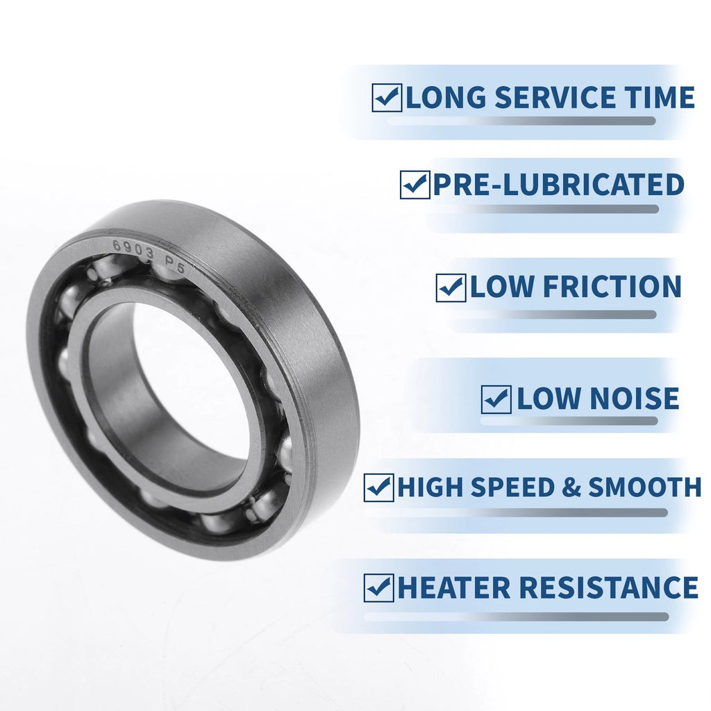 6903 Deep Groove Ball Bearing P5 for Scooter Skateboard Wheel (17x30x7mm)