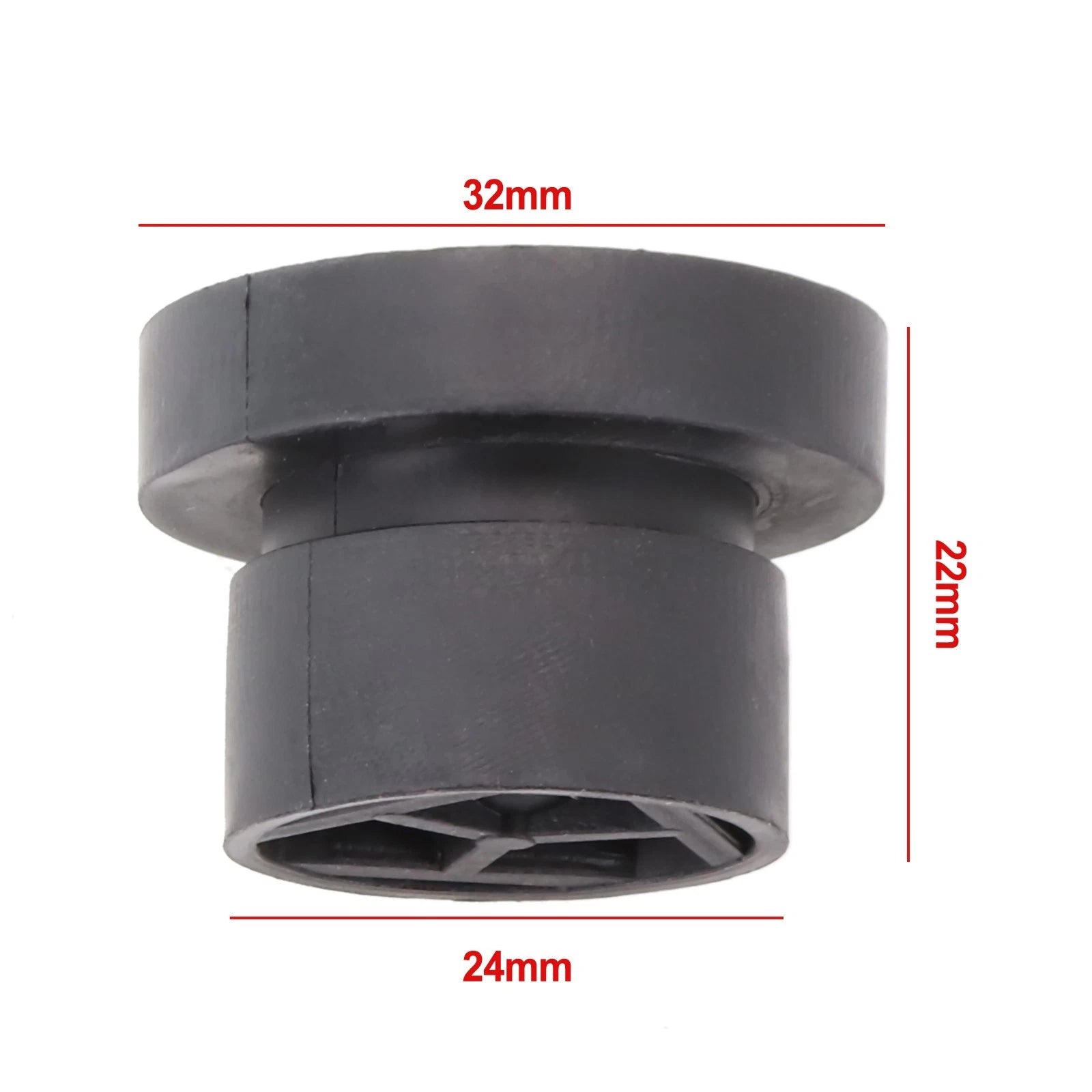 2X Engine Cover Rubber Grommet 1555641 for Focus, Kuga, Mondeo MK4