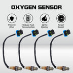 Set of 4 Oxygen O2 Sensors 234-4815 for Buick Chevy Cadillac GMC Saturn (2009–2017)