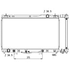 Replacement Plastic/Aluminum Radiator (See compatibility Chart)