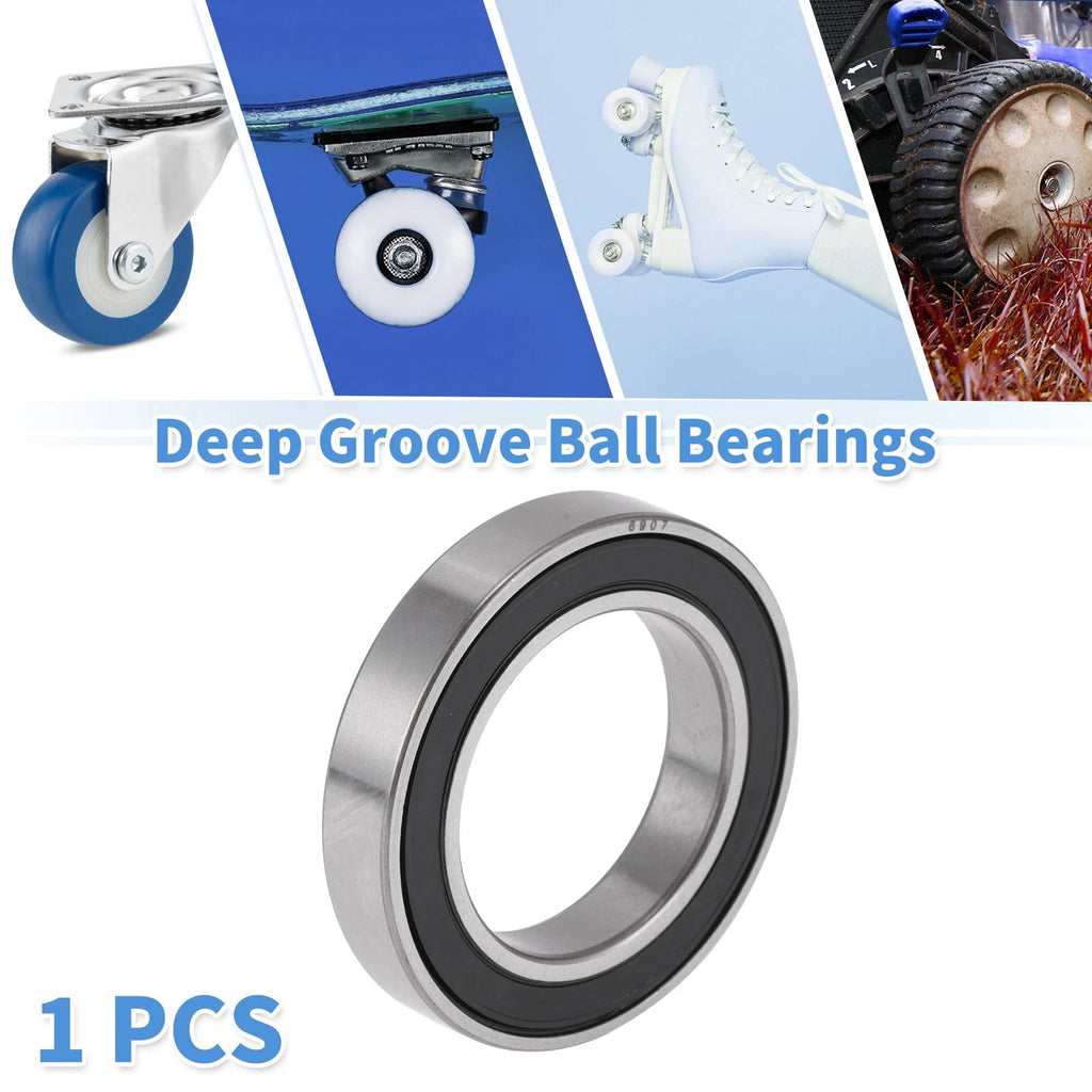 Deep Groove Ball Bearing 6907DDU for Scooter Skateboard Wheel (35x55x10mm)