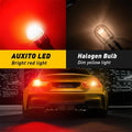 2X AUXITO 7443 Red LED Brake Tail Parking Stop Light Bulbs 7440 7444 H for