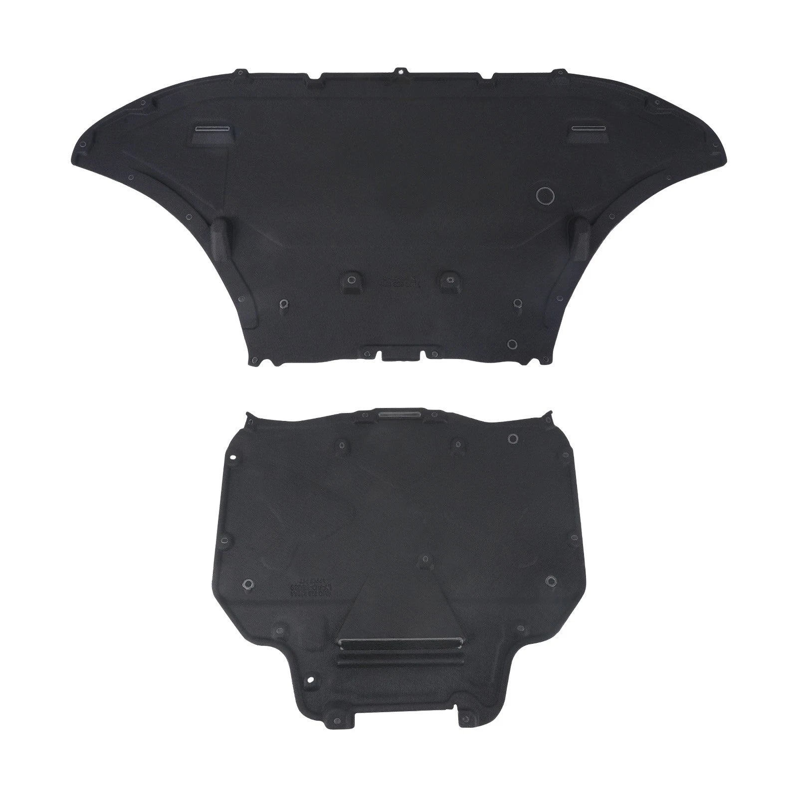 2X Front Engine Splash Shield Baffle Guard for Audi Q7 Q8 (2018-2023)