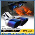 Exhaust Rear Pipe Tail Muffler Tip for AUXITO (2010–2020)