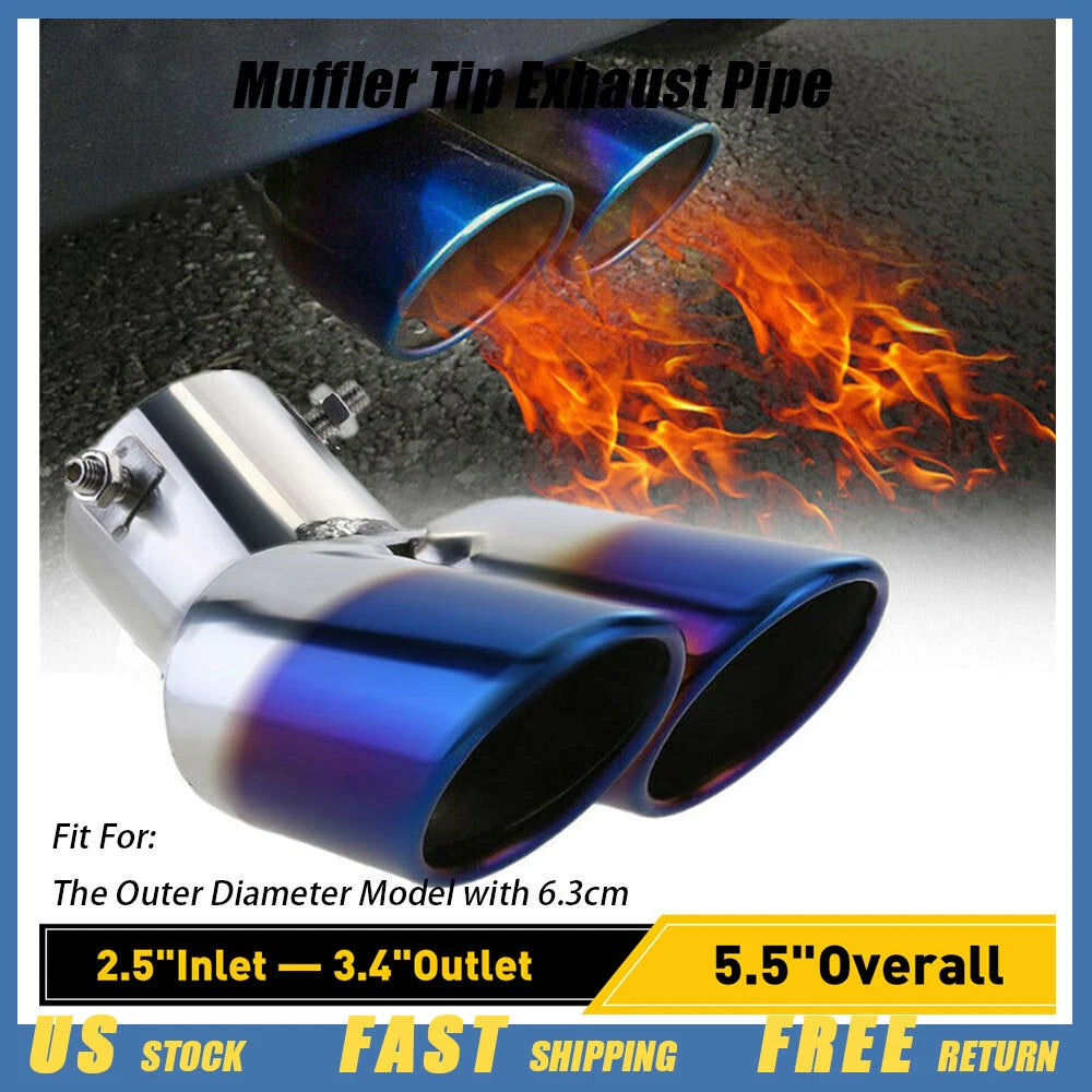 Exhaust Rear Pipe Tail Muffler Tip for AUXITO (2010–2020)