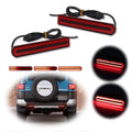 3X Sequential Red LED Brake Tail Foglight Kit for Toyota FJ Cruiser (2007–2014)