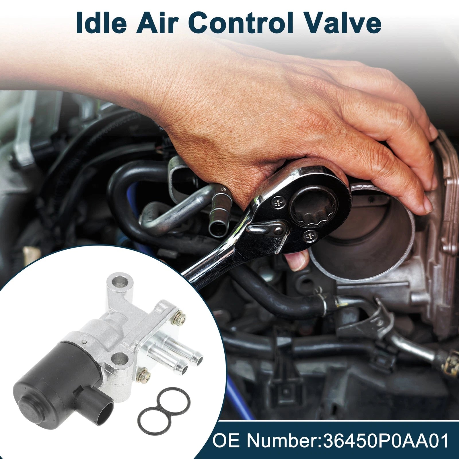Idle Air Control Valve for Honda Accord (1994–1997) No. 36450P0AA01