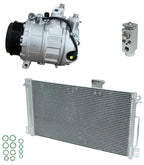 A/C Compressor Kit with Condenser for Mercedes CLK500 5.0L (2006–2009)