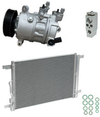 AC Compressor Kit with Condenser Replacement for Volkswagen GTI (2019–2020)