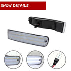 Clear White LED Front Bumper Turn Signal Light for Honda Prelude (1992–1996)