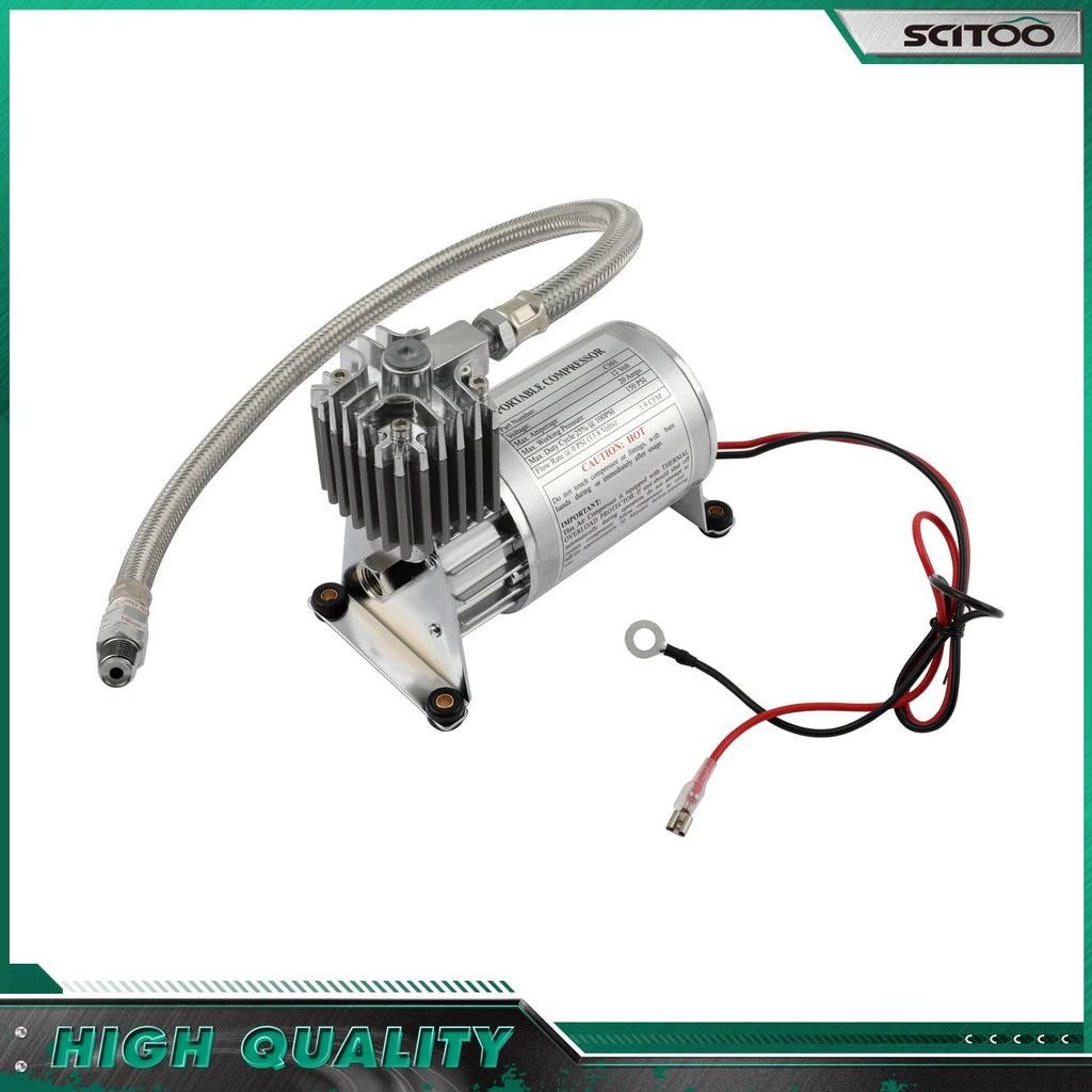Air Horn Compressor Kit 150PSI 12V for Van Truck Car Boat (Universal)