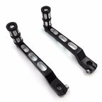 Black Heel Toe Shift Levers w/ Shifter Peg for Harley Electra Glide (1988–2017)