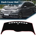 Dashboard Cover Mat for Honda Odyssey RB1 RB2 (2005–2010) Black Red