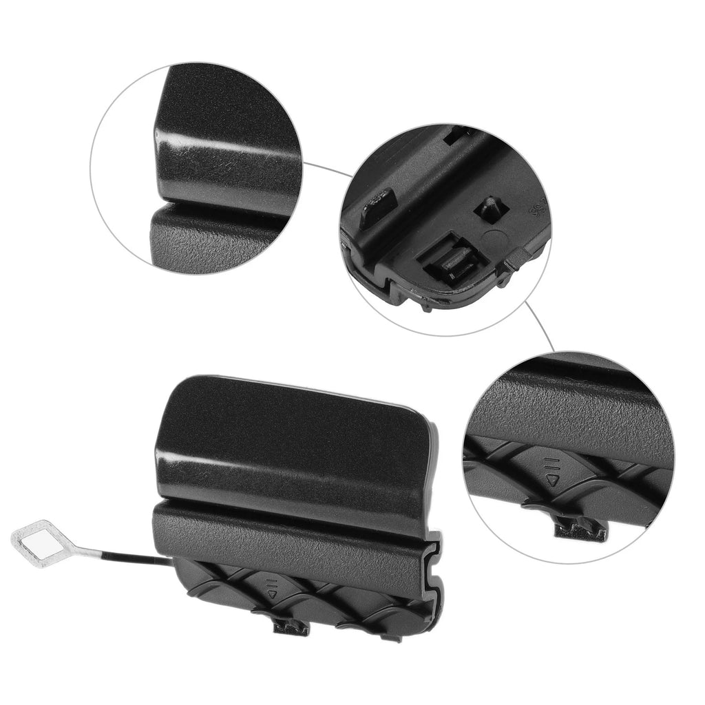 Rear Bumper Tow Hook Eye Hole Cover for Mercedes-Benz W205 (2015–2020) Gray