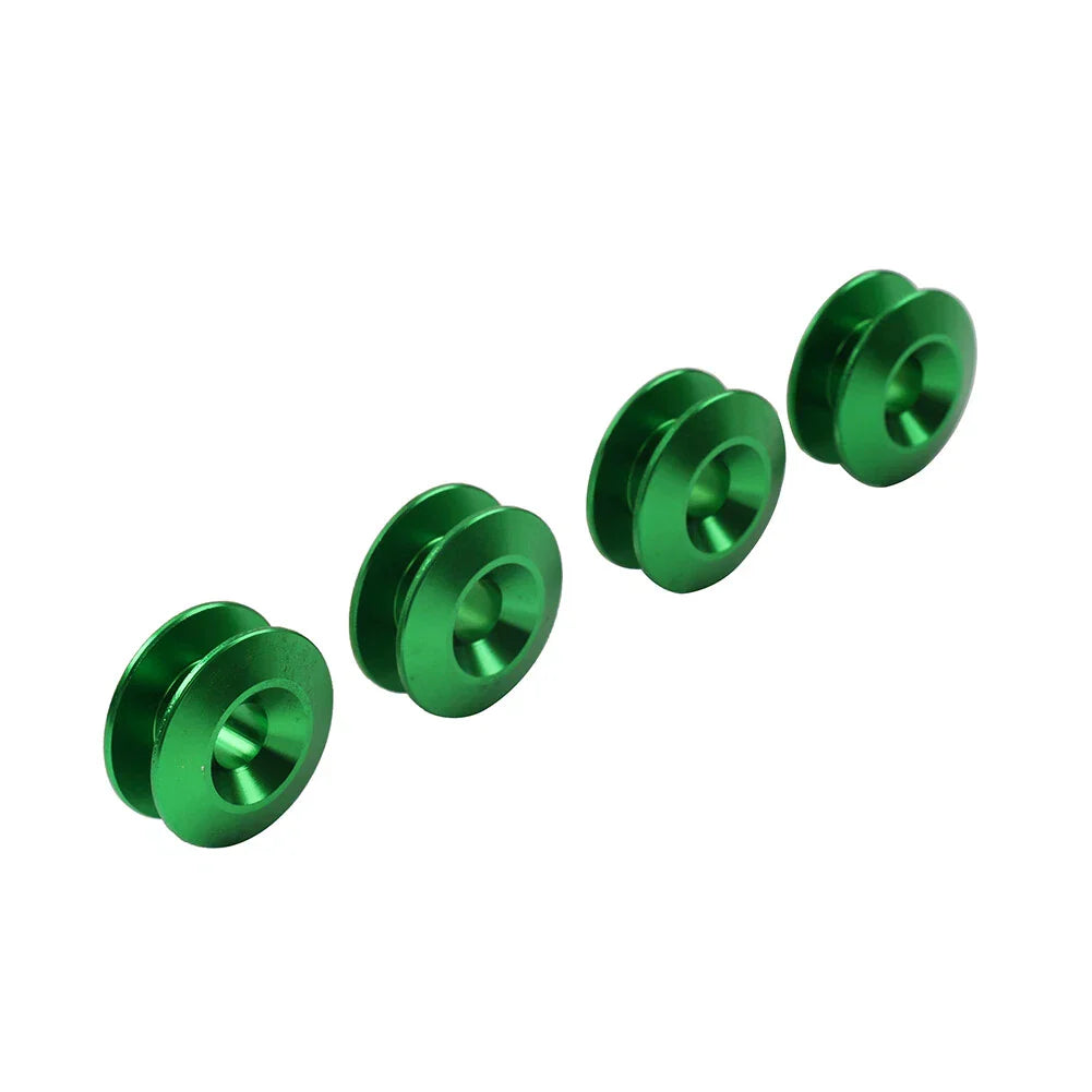 Quick Release Clips for Trunk Hatch Lid - Green Bumper Holder