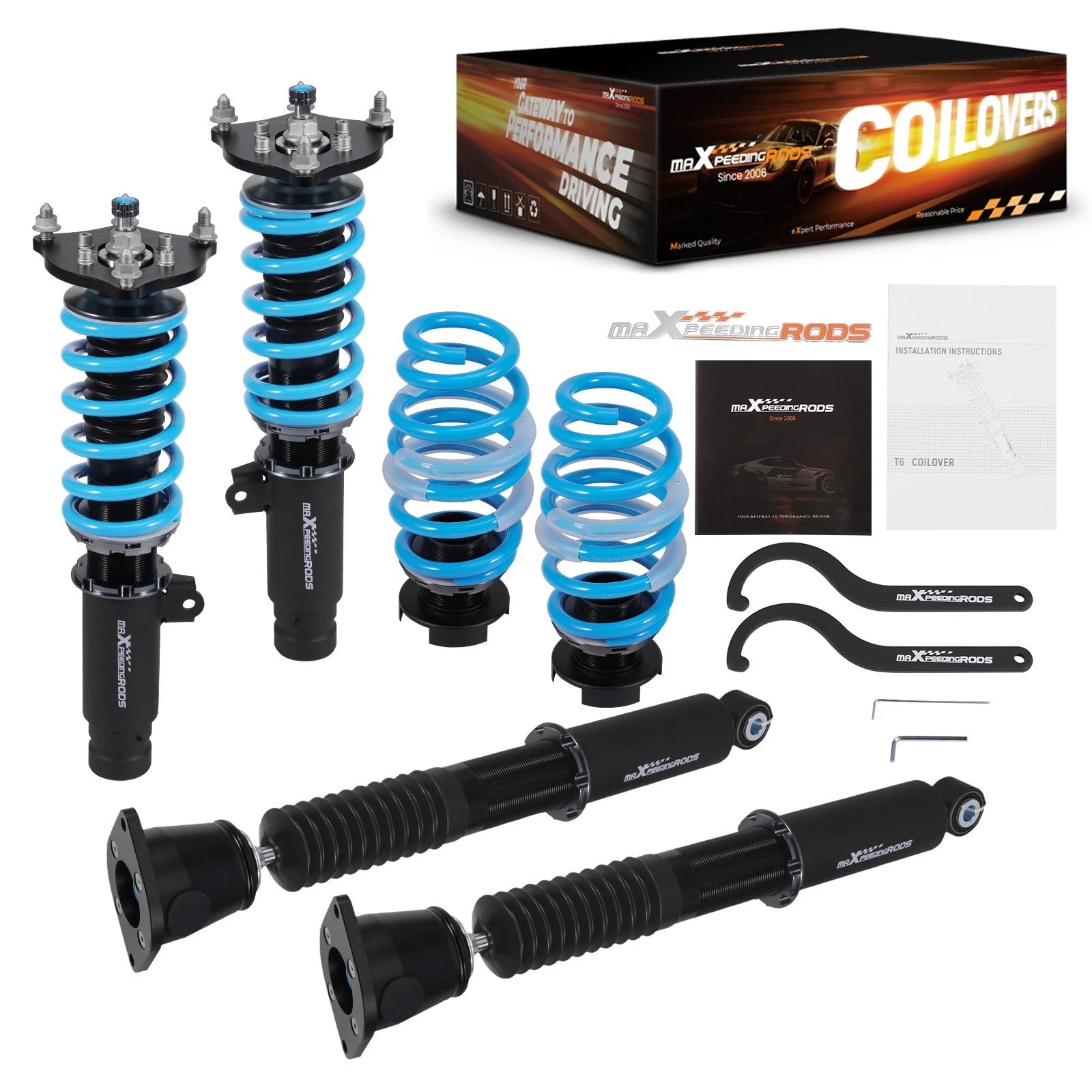 Coilovers Suspension Springs Kit for Honda Civic (2016-2023)