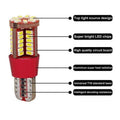 T10 501 194 W5W 3014 LED 57-SMD Wedge Light Bulb for Car (No Year Specified)