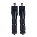CNC Folding Rear Foot Pegs for Universal Motorcycle Bike Black  pcs